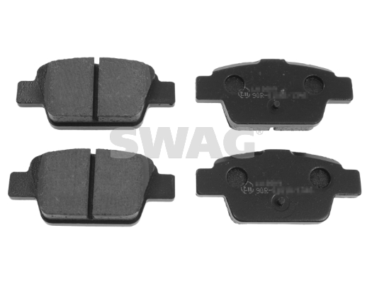 set placute frana,frana disc 70 91 6556 SWAG